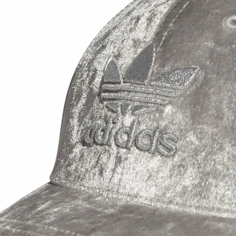 Adidas Originals Velor Baseball Cap - Gray Caps