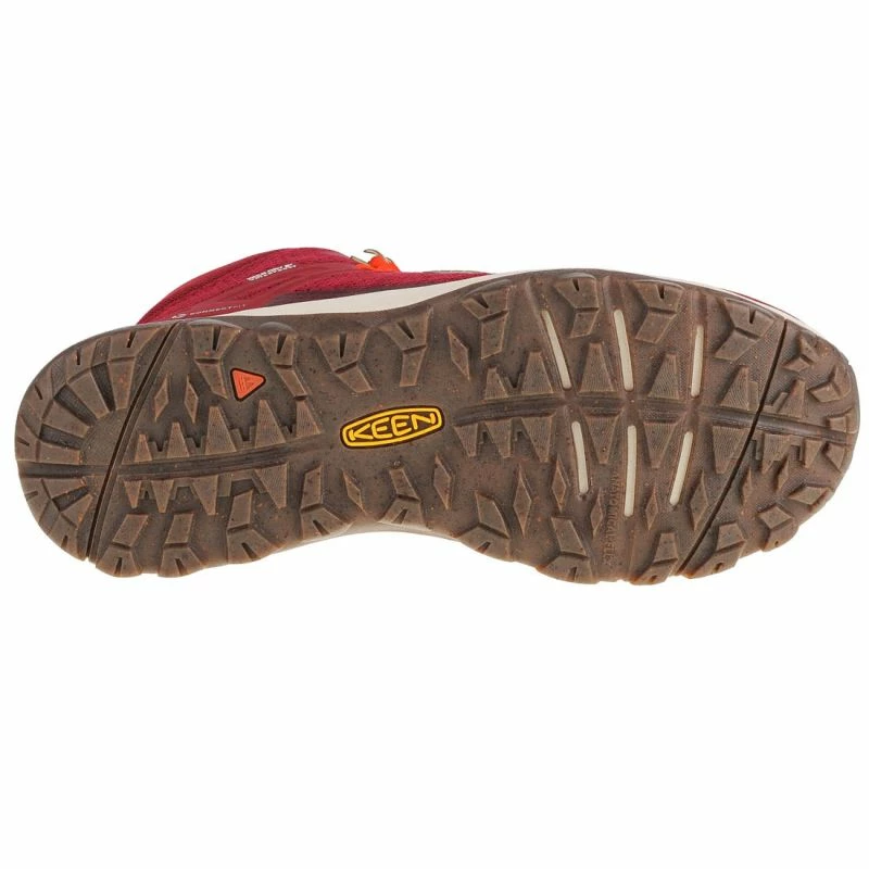 Keen Womens Terradora II Waterproof Shoes - Red Footwear