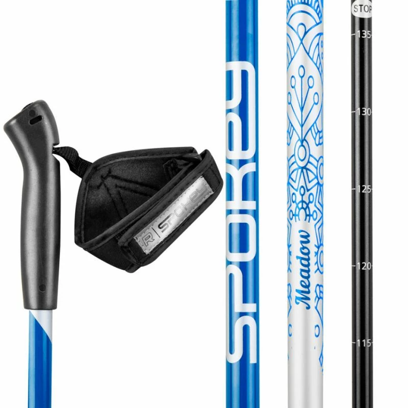 Hiking Spokey Meadow Nordic Walking Poles - Blue