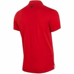 4F Womens Casual T-shirt - Red Outdoor Clothing
