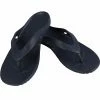 Crocs Womens Kadee II Flip-Flops - Navy Blue Slides
