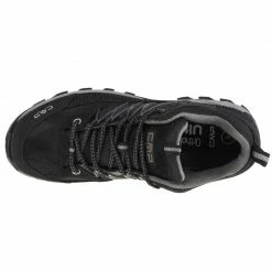 CMP Mens Rigel Low Shoes - Black Trainers