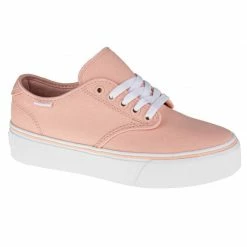 Vans Womens Camden Platform Canvas Shoes - Pink Footwear