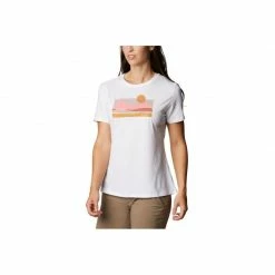 Columbia Womens Sun Trek Graphic Tee - White