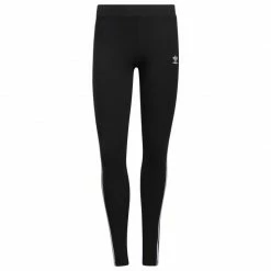 Adidas Womens Adicolor Classics 3-Stripes Tights Leggings - Black Climawarm