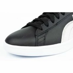 Puma Mens Smash Sneakers - Black Trainers