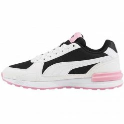 Puma Junior Graviton Shoes - White/Black Footwear