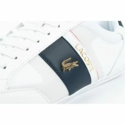 Lacoste Mens Chaymon Tech Shoes - White Trainers