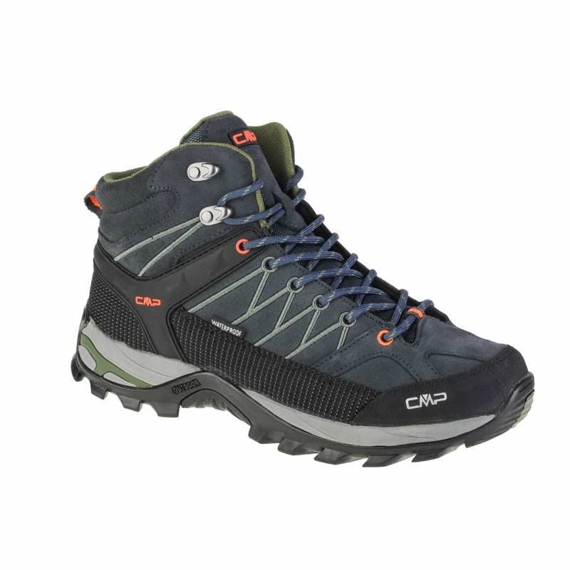 CMP Mens Rigel Mid Shoes - Navy Blue Trainers