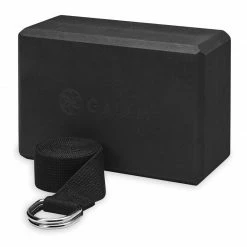 Yoga Accessories Gaiam Yoga Cube With Strap - Black