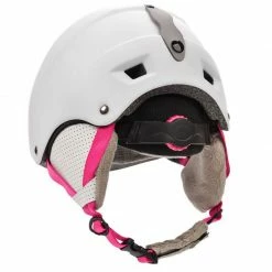 Meteor Kiona Ski Helmet - White/Pink
