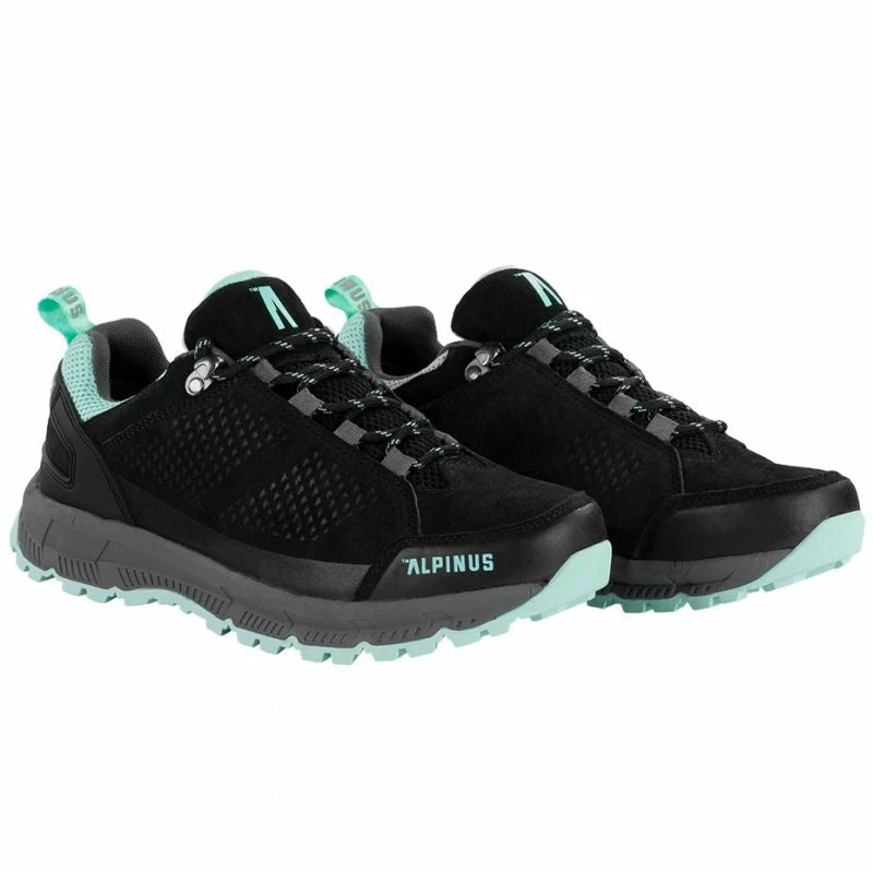Alpinus Womens Seville Trekking Shoes - Black/Blue