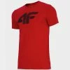 Outdoor Clothing 4F Mens Round Neck T-shirt - Red