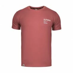 Alpinus Mens Cadino T-shirt - Claret