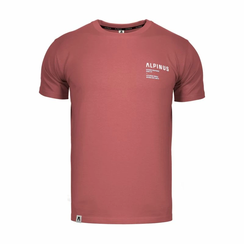 Alpinus Mens Cadino T-shirt - Claret