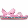 Crocs Kids Fun Lab Rainbow Sandals - Pink