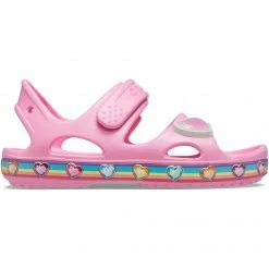 Crocs Kids Fun Lab Rainbow Sandals - Pink