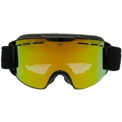 Ski Wear 4F Womens Ski Goggles 74S - Gold