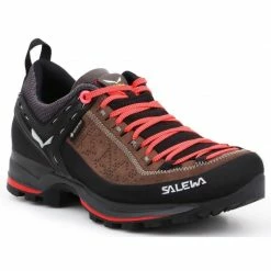 Salewa Womens WS MTN Trainer 2 GTX Hiking Shoes - Brown Footwear