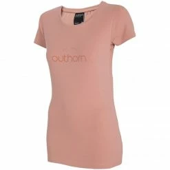 Outhorn Womens Casual T-Shirt - Dark Pink Outdoor Clothing