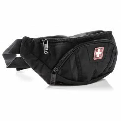 SwissBags Vevey Sachet Hip Bag - Black Sports Bags