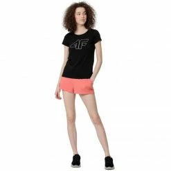 4F Womens Everyday Shorts - Coral Outdoor Clothing