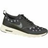 Nike Womens Air Max Thea Premium Shoes - Black Footwear