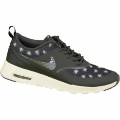 Nike Womens Air Max Thea Premium Shoes - Black Footwear