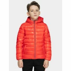 4F Junior Down Jacket - Red