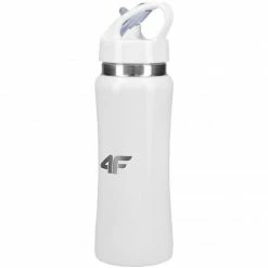 4F Thermal Water Bottle - White Hiking