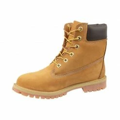 Timberland Junior 6 In Premium WP Boot Shoes - Brown
