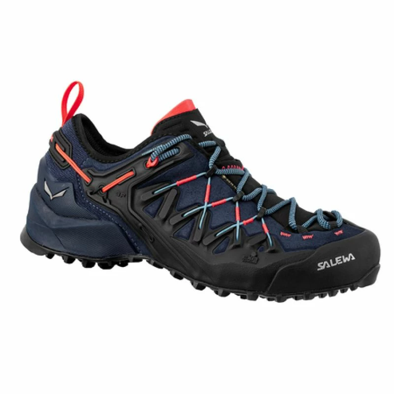 Footwear Salewa Womens Ws Wildfire Edge GTX Trekking Shoes - Navy Blue