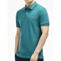 Lacoste Mens Polo Shirt - Blue Outdoor Clothing