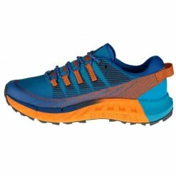 Merrell Mens Agility Peak 4 Trail Shoes - Blue Trainers