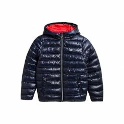 Ski Wear 4F Junior Down Jacket - Navy Blue