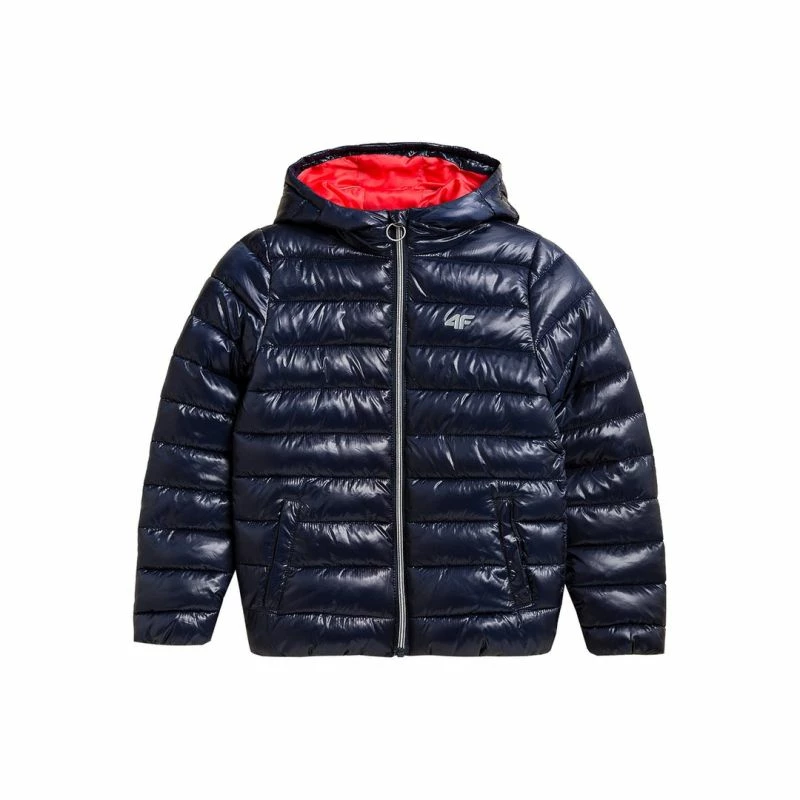 Ski Wear 4F Junior Down Jacket - Navy Blue