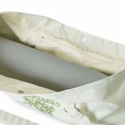 Yoga Style Tree Of Life Yoga Bag - White Yoga Accessories