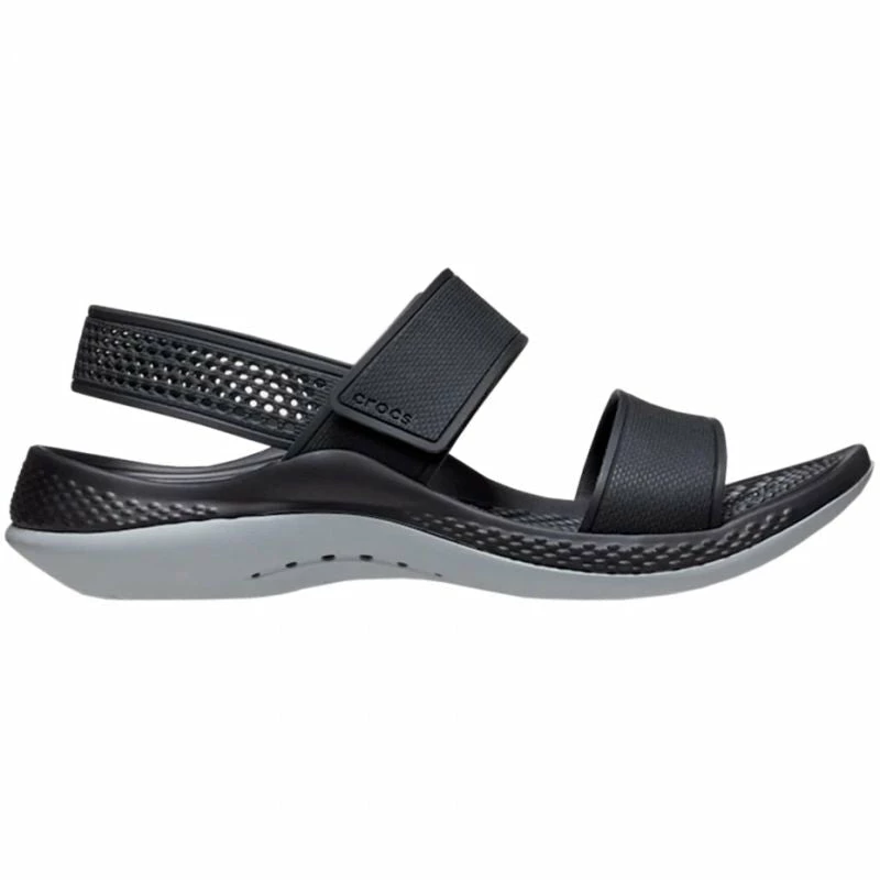 Crocs Womens Literide 360 Sandals - Black Slides