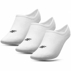 Walking Socks 4F Womens Socks - White