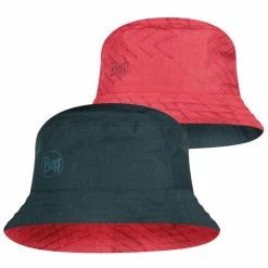 Buff Unisex Travel Bucket Hat S / M - Red Hats