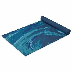 Yoga Mats Gaiam Pacific Harbor 4 MM Yoga Mat -Blue