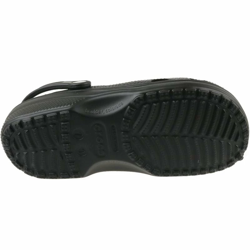 Crocs Unisex Classic Slippers - Black Slides
