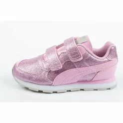 Puma Junior Vista Glitz Shoes - Pink