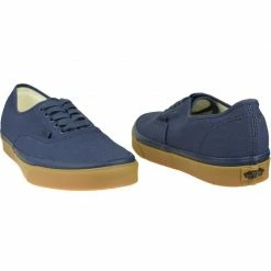 Trainers Vans Mens Authentic Canvas Shoes - Navy Blue