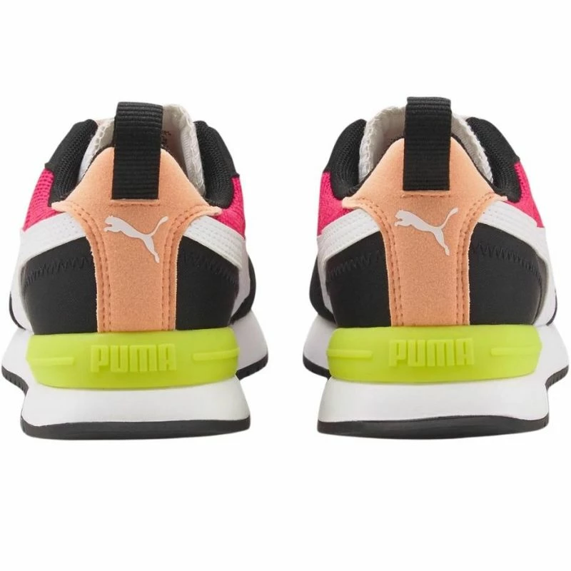 Puma Womens R78 Shoes - Black/White/Pink