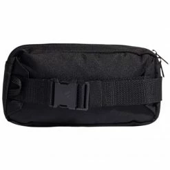Adidas Unisex Linear Logo Bum Bag - Black Duffle Bags