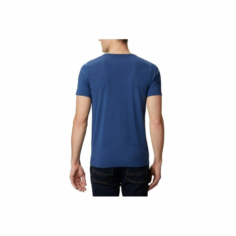 Outdoor Clothing Columbia Mens Terra Vale II Short Sleeve Tee - Blue