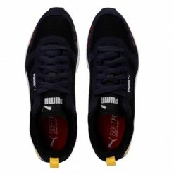 Puma Mens R78 Shoes - Black Trainers
