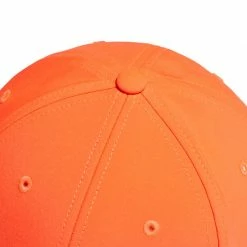Adidas Mens Baseball Lightweight Embroidered Cap - Orange