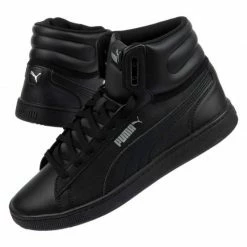 Puma Vikky V2 Mid SL Shoes - Black Trainers
